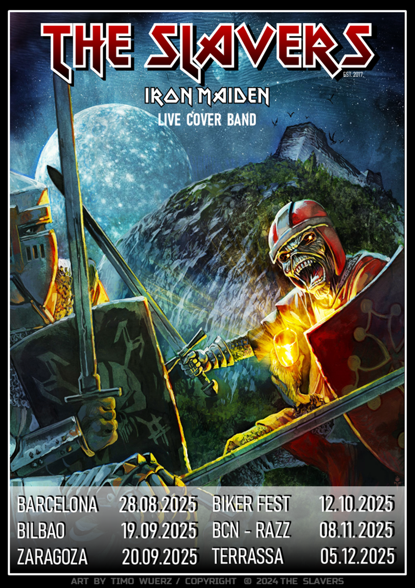MAIDEN 50 ANNIVERSARY TRIBUTE GIGS